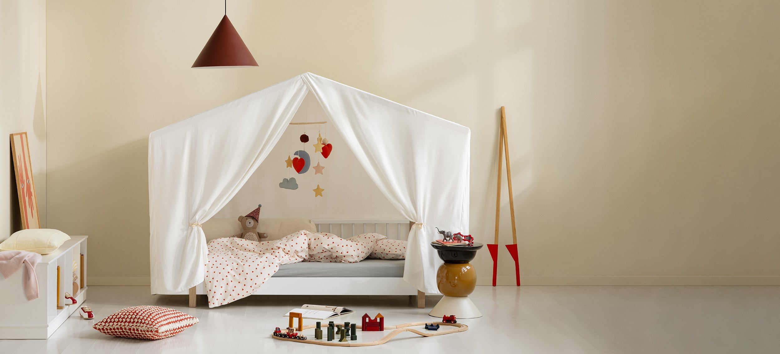 Original Hausbett- Himmel & Hausbett-Zelt