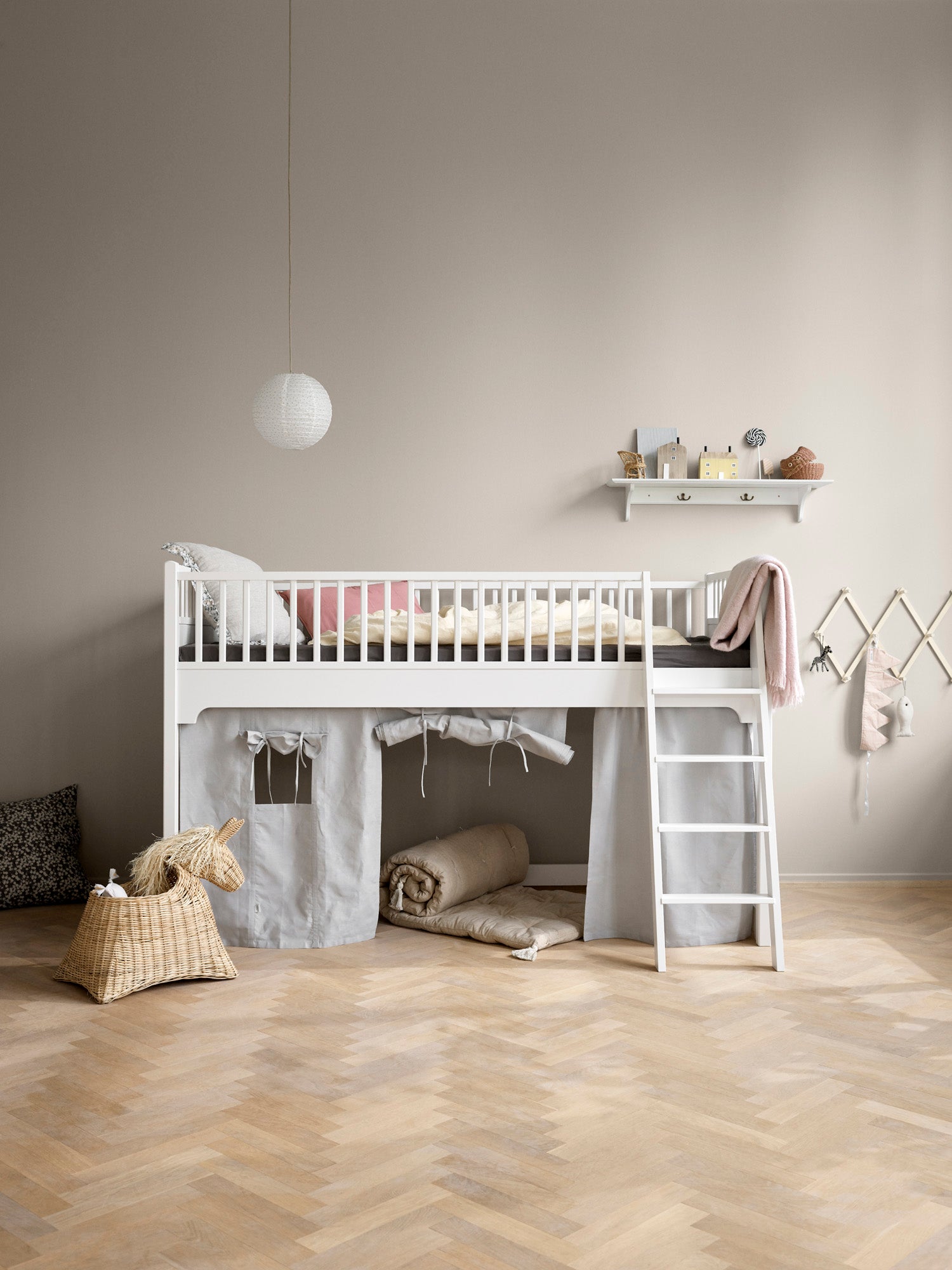 2020_original_021213_Seaside_low_loft_bed_021791_Curtain_grey_021511_Shelf_w_hooks.jpg__PID:435578f4-1559-4d57-a7b0-990f580f999d