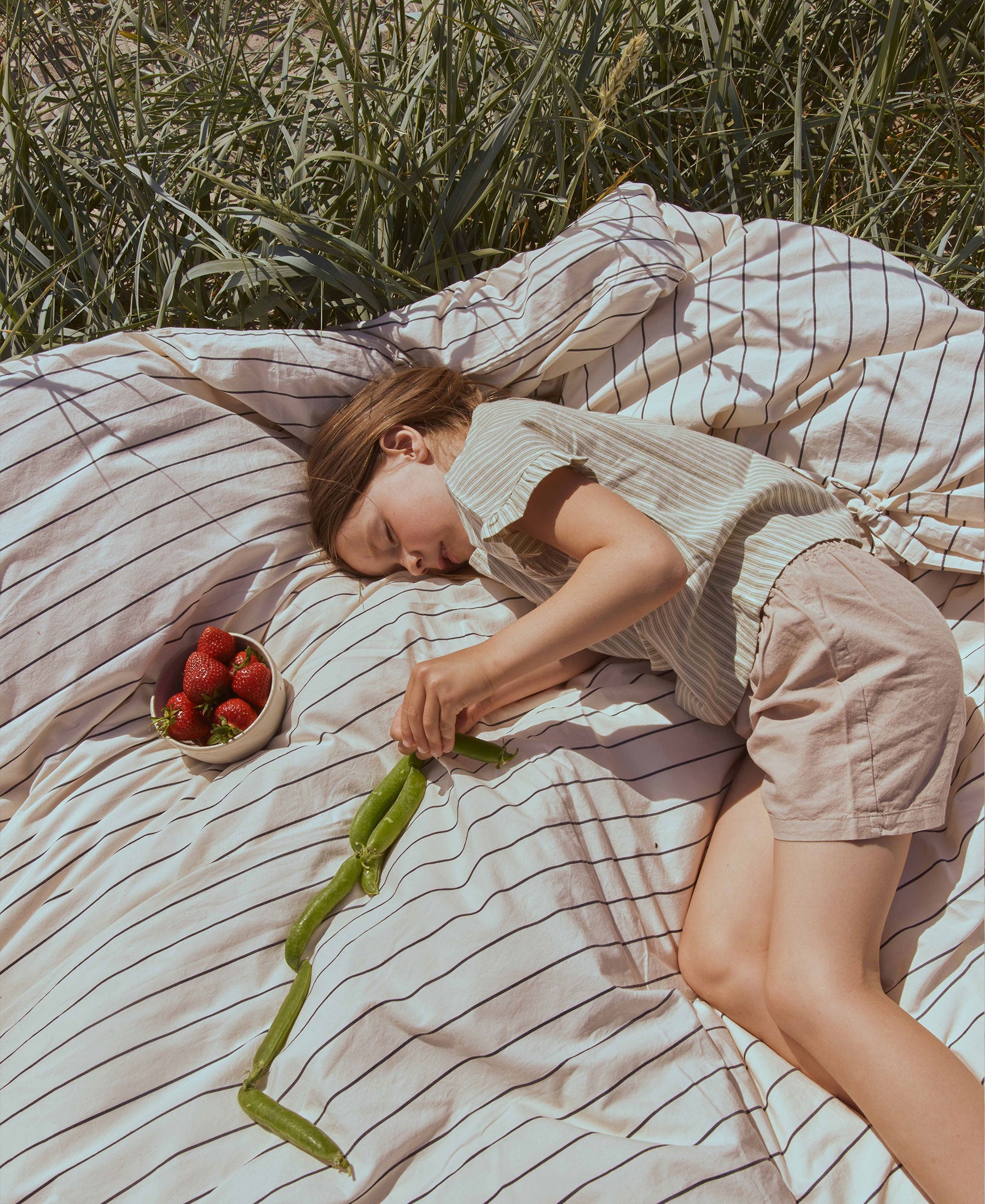 Agnes Erwachsenen Bettwäsche, Sail Stripes