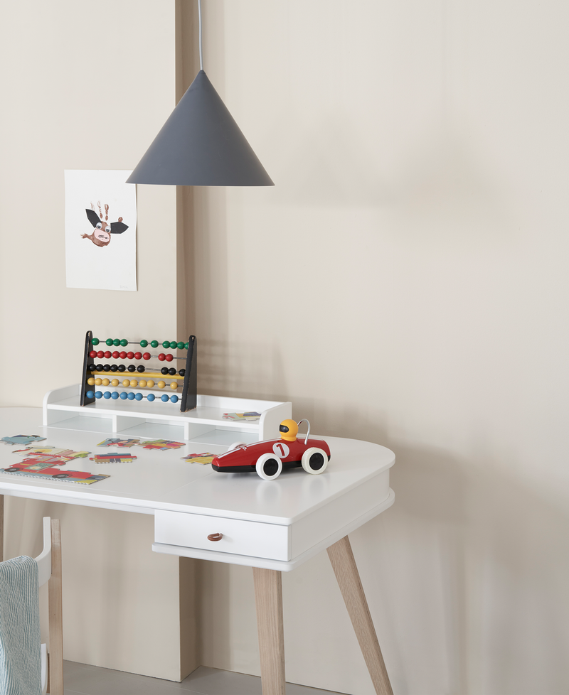 Wood Schreibtisch 66 cm & Armlehnstuhl