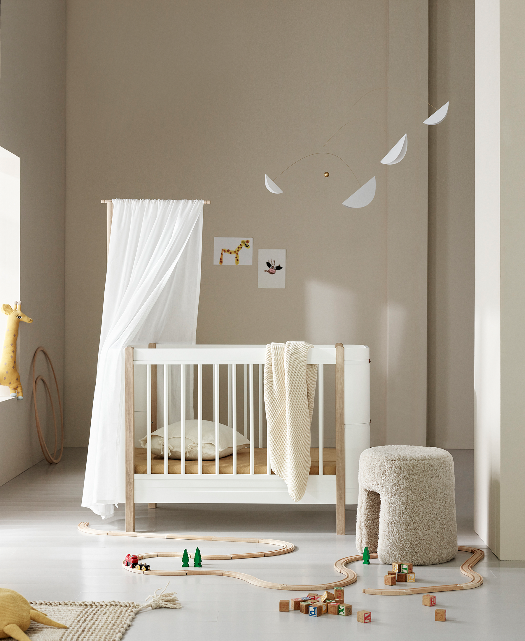 Betthimmel für Wood Mini+, weiss