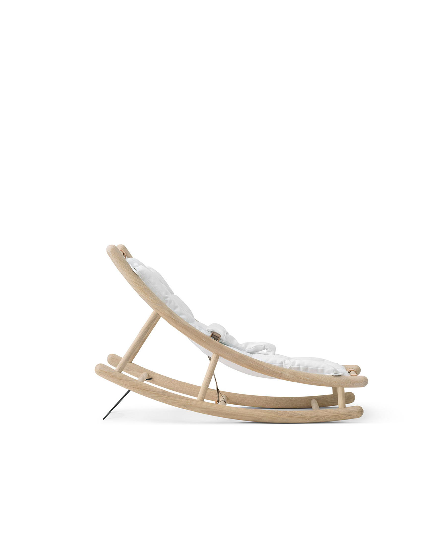Wood Baby- und Kleinkindwippe, Eiche/weiss