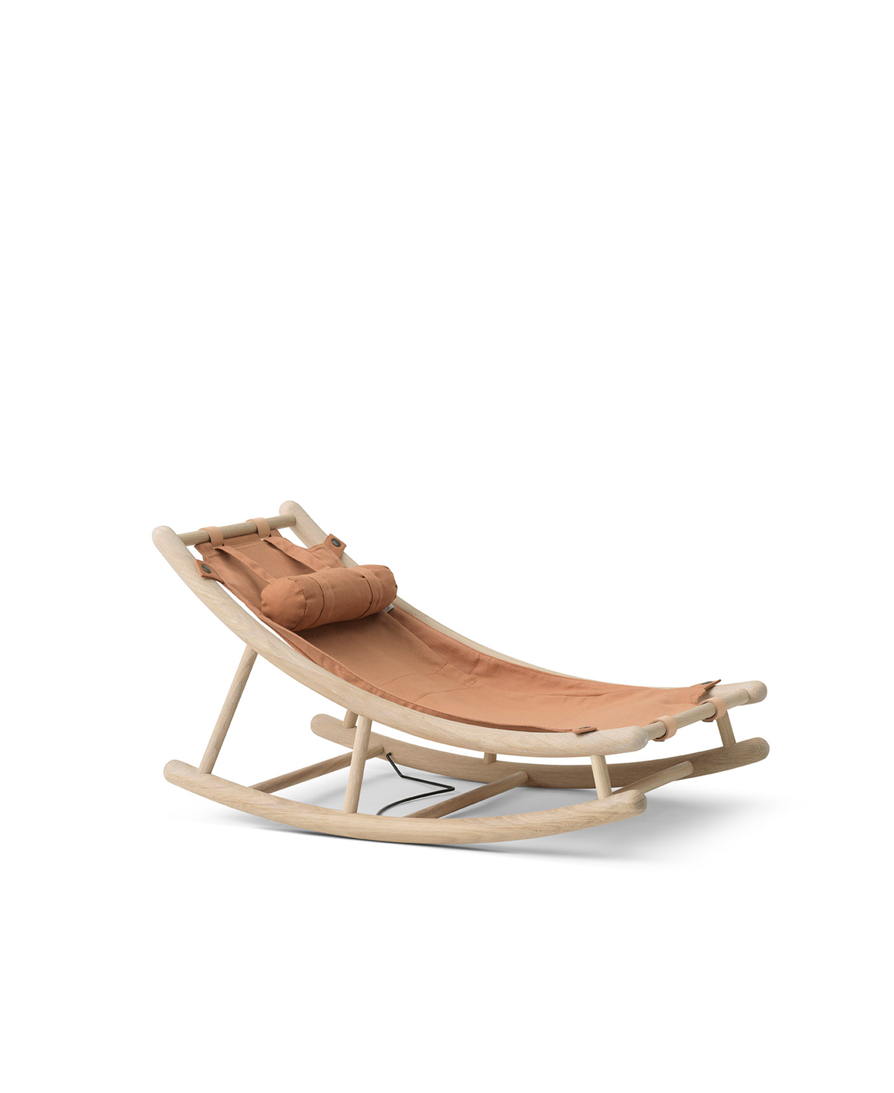 Extra Kleinkindsitz für Wood Baby- und Kleinkindwippe, karamell