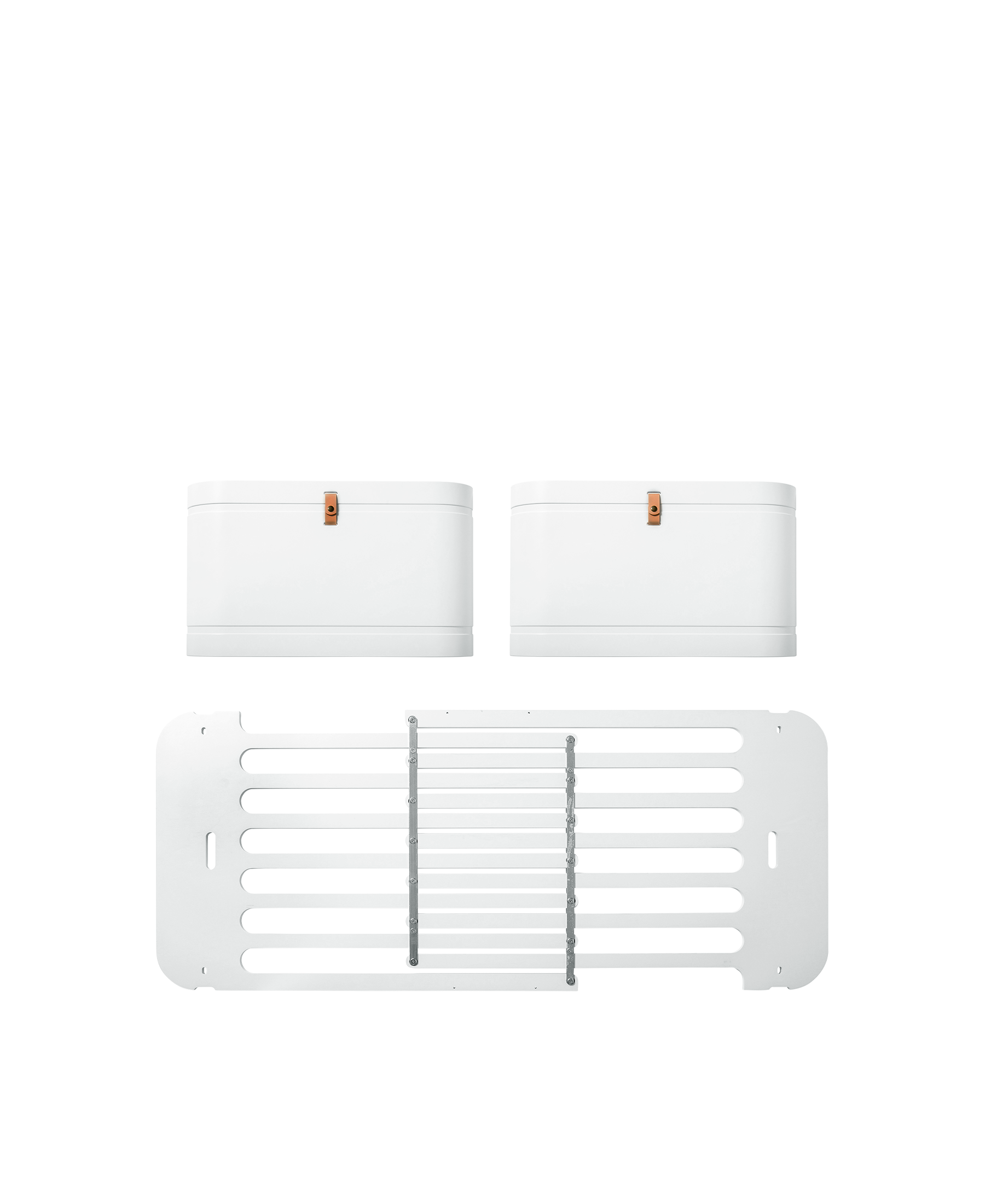 Wood Mini+ Geschwisterset (Ergänzung für Mini+ Babybett inkl. Umbauset Juniorbett)