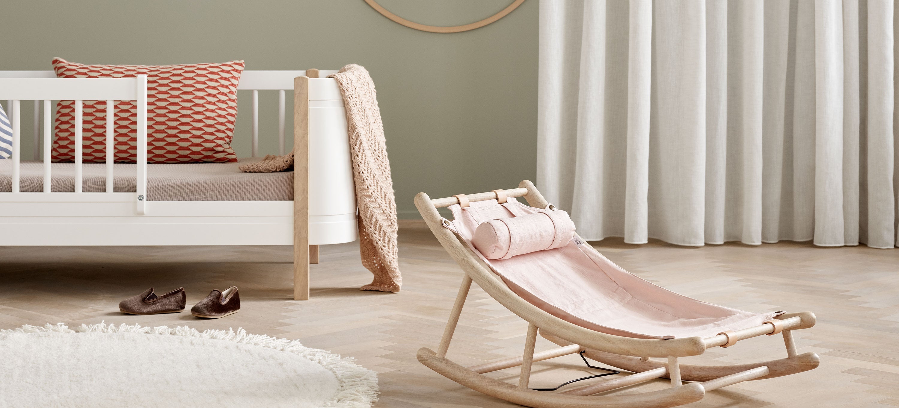 Kleinkindsitz für Wood Baby- und Kleinkindwippe