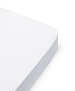 Formgenähtes Junior Spannbettlaken 68x168 cm, Simply White