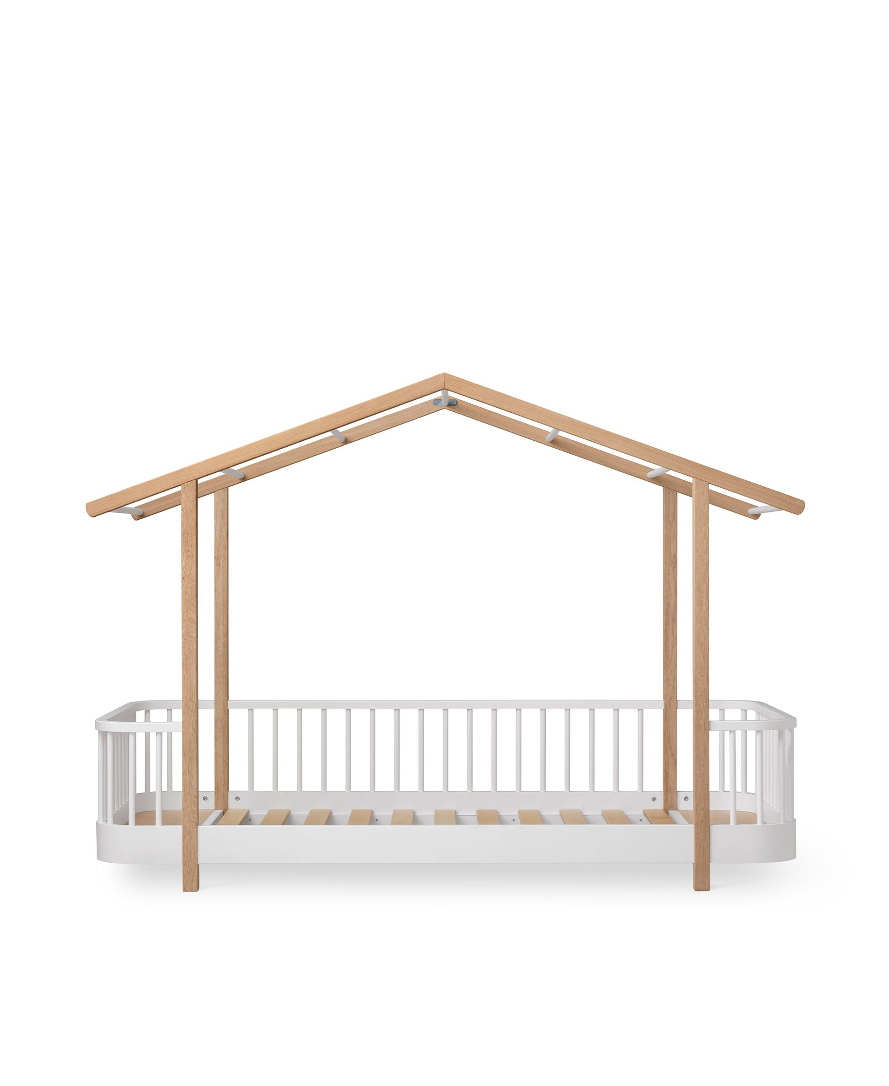 Wood Original Hausbett, weiss/Eiche