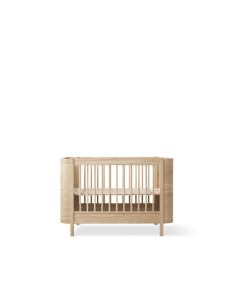 Wood Mini+ Babybett exkl. Umbauset Juniorbett, Eiche