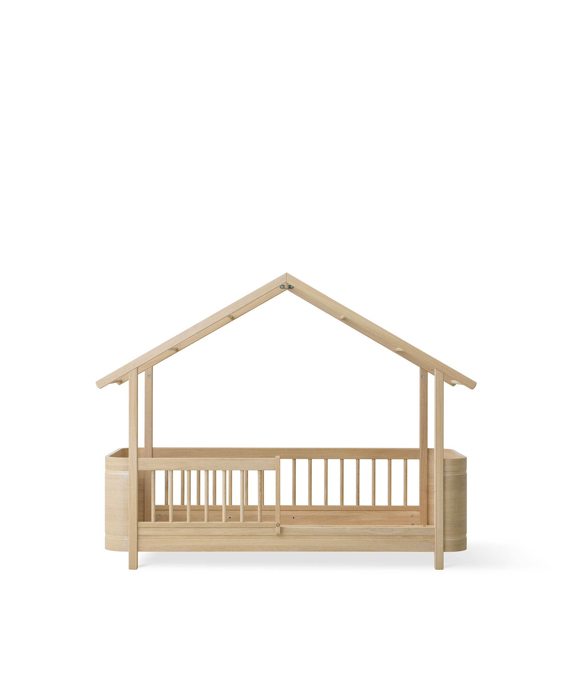 Wood Mini+ Hausbett, Eiche