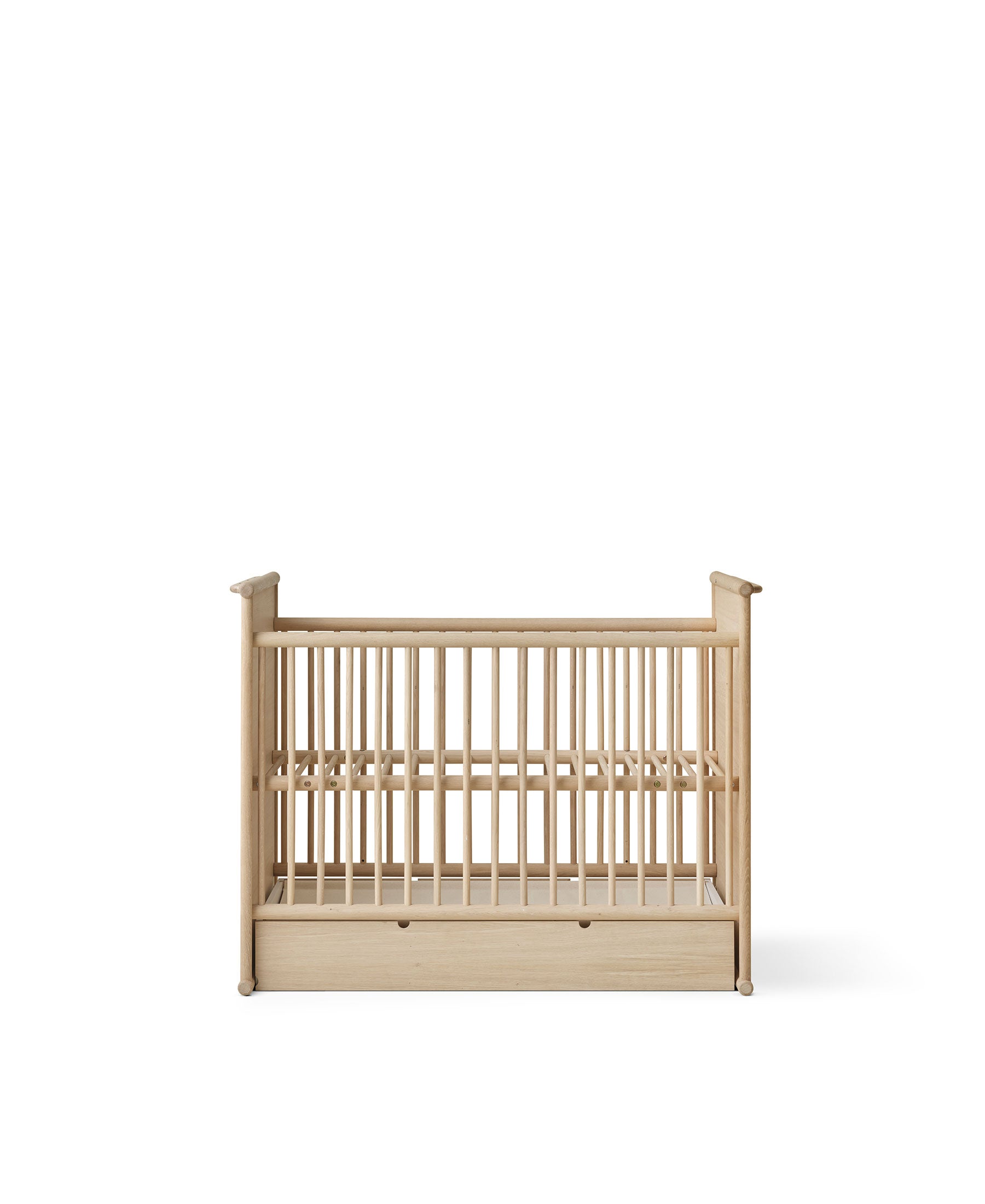 Camp Novel Babybett/Bett, 60x120/120x200 cm, Eiche