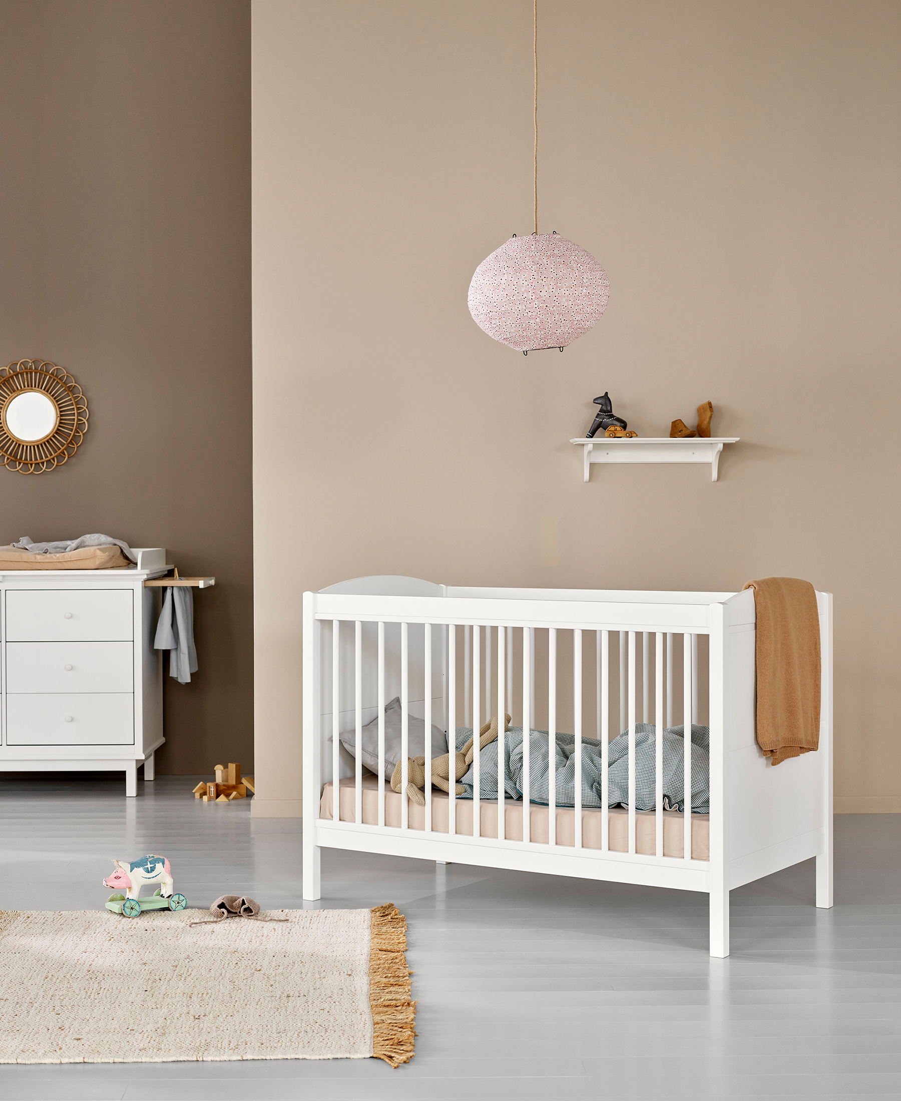 Seaside Lille+ Babybett inkl. Umbauset Juniorbett