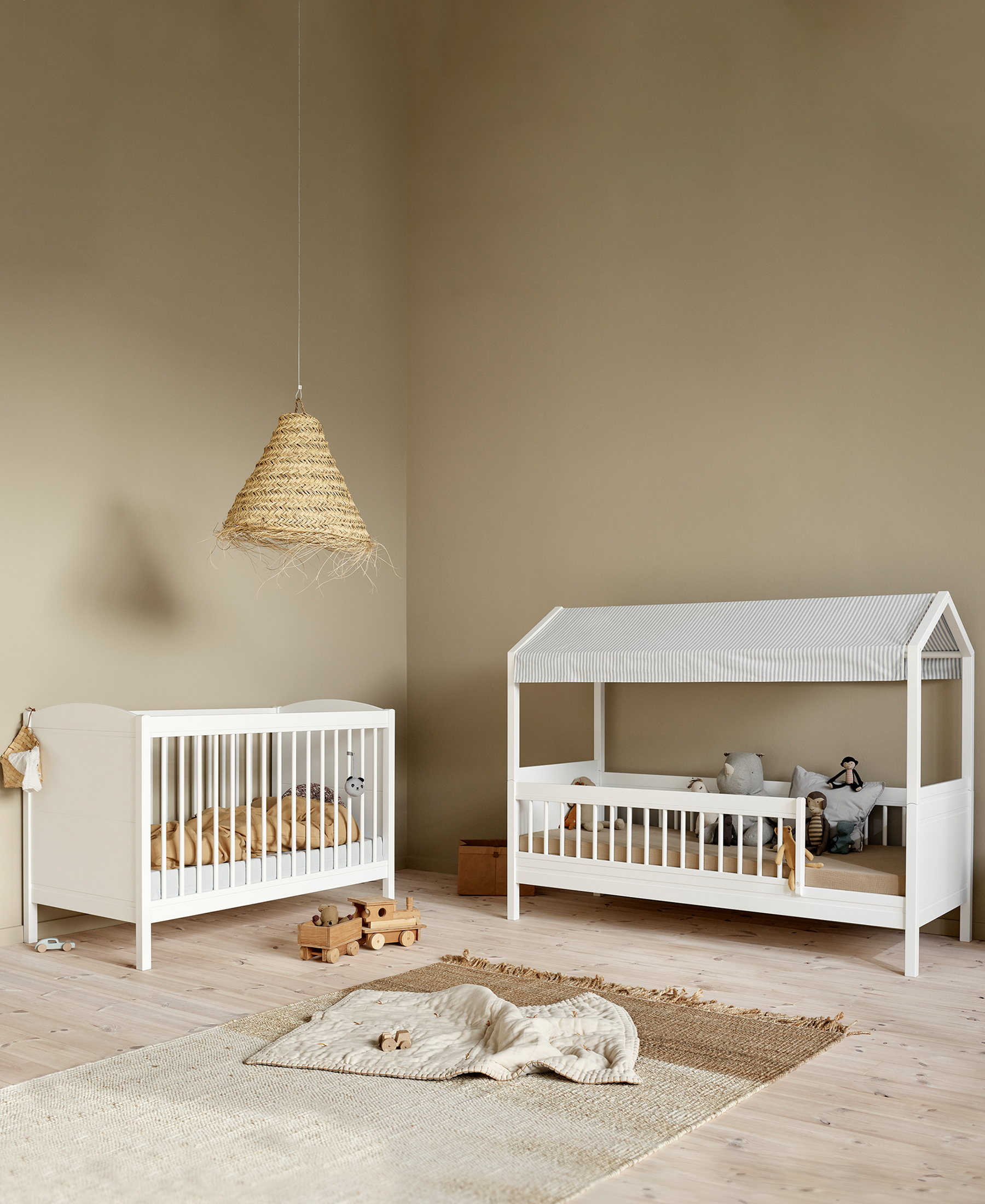 Seaside Lille+ Geschwisterset (Ergänzung f. Lille+ Babybett inkl. Umbauset Juniorbett)