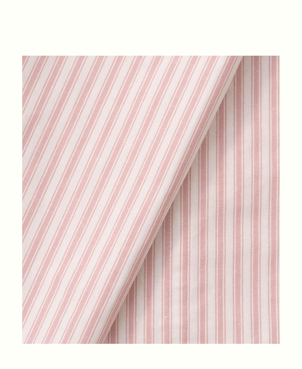 Vorhang für Seaside Lille+ halbhohes Hochbett, rosa Streifen