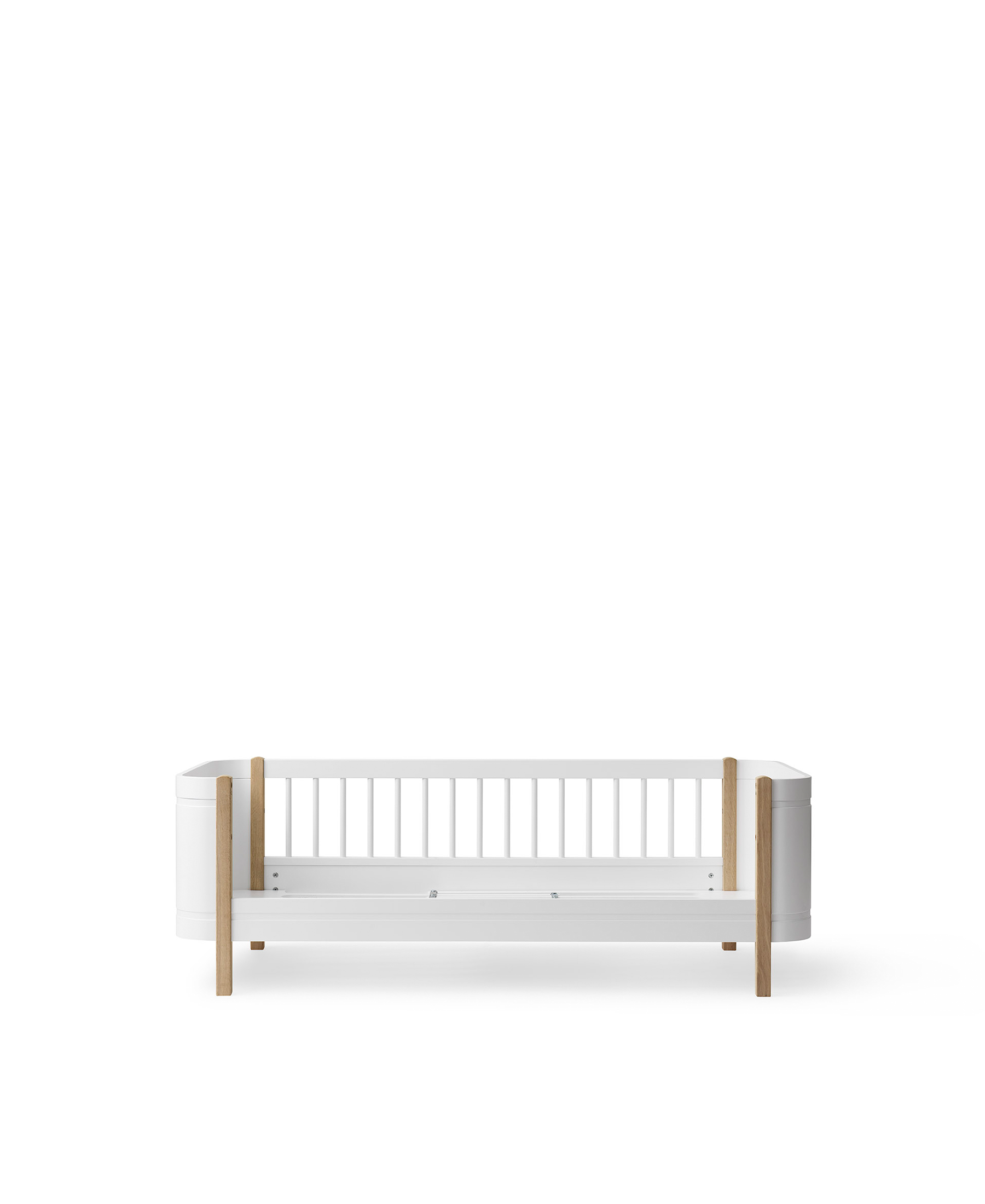 Wood Mini+ Juniorbett, weiss/Eiche