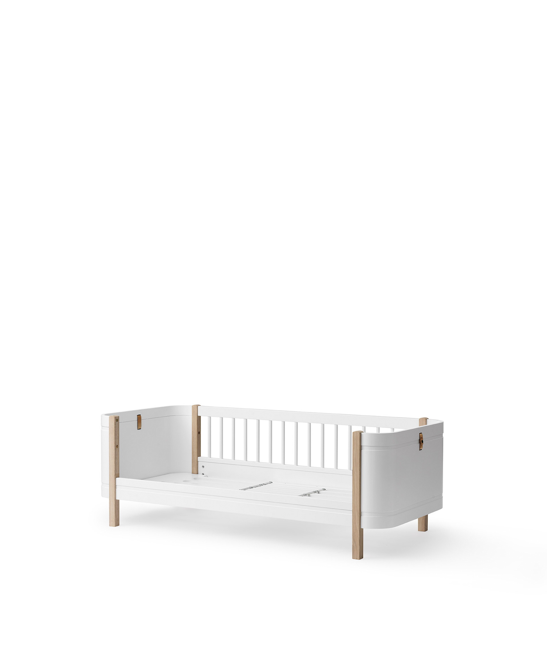 Wood Mini+ Juniorbett, weiss/Eiche