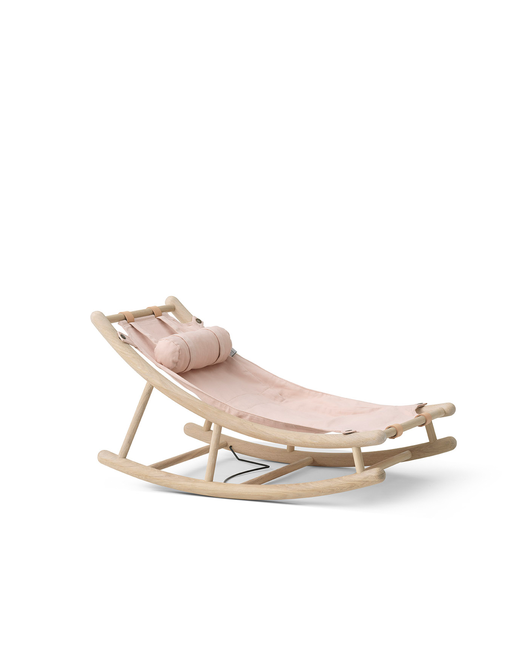 Extra Kleinkindsitz für Wood Baby- und Kleinkindwippe, rosa