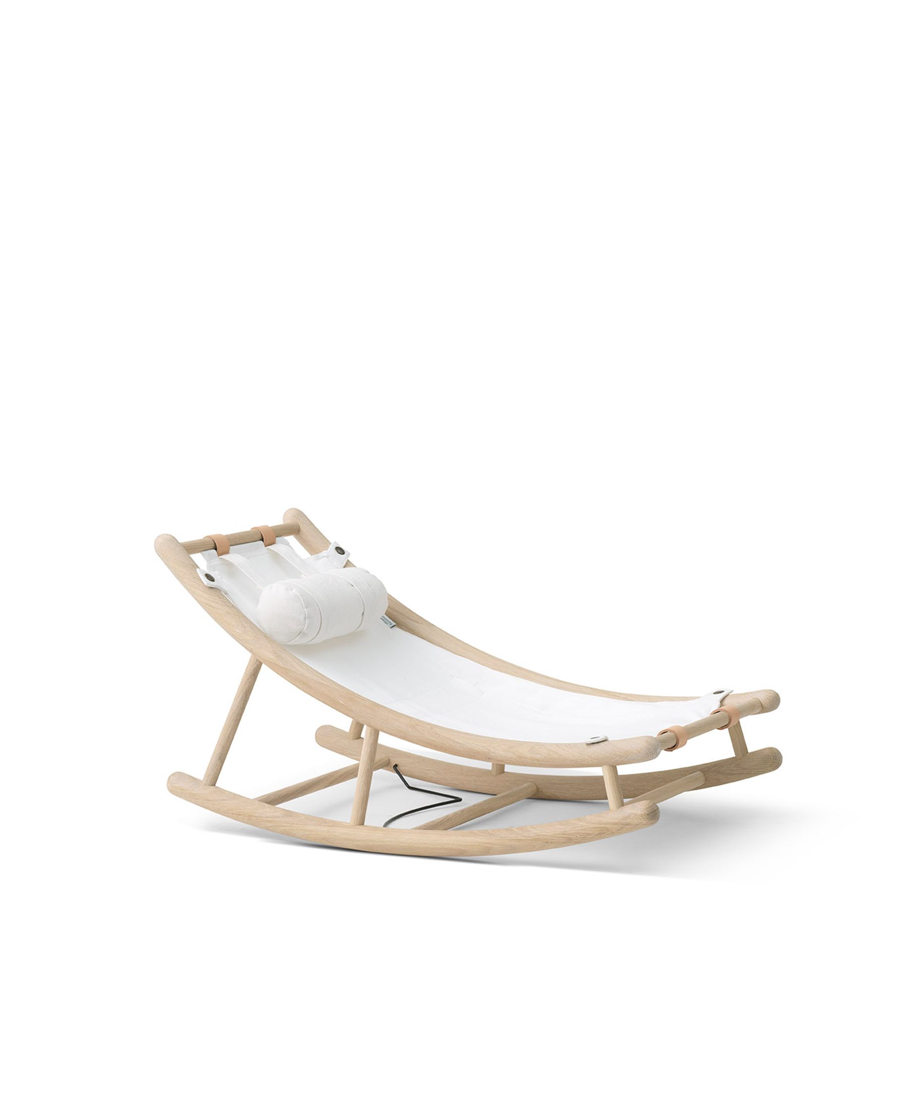 Extra Kleinkindsitz für Wood Baby- und Kleinkindwippe, weiss